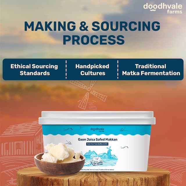 Buy Fresh White Butter (Safed Makkhan)