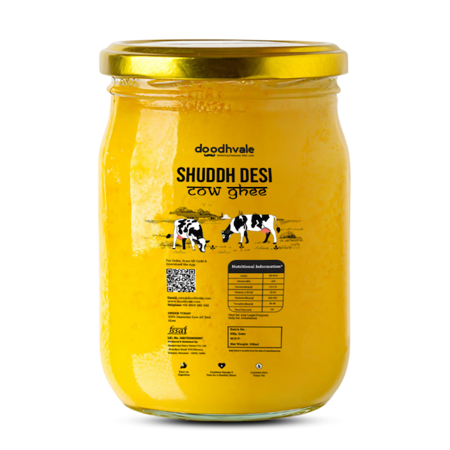 Fresh Shuddh Bilona Cow Ghee 330 Ml Online