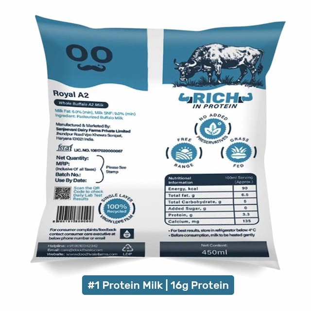 Buy Royal A2 Buffalo Milk