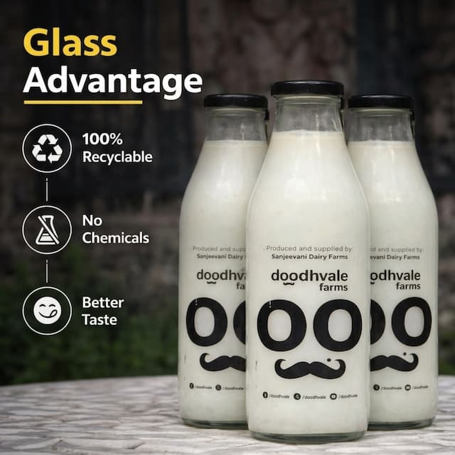 Buy Cow Milk Premium - Glass Bottle