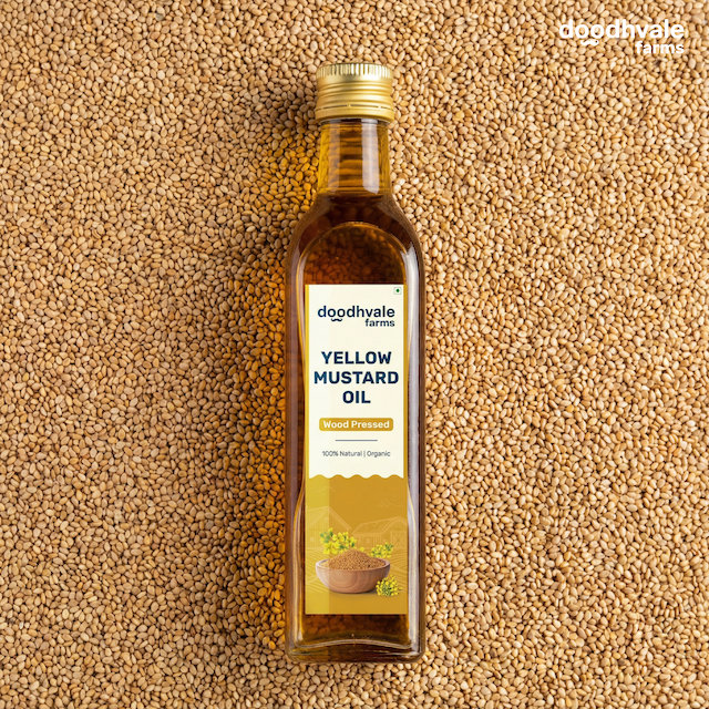 Buy Yellow Mustard Oil - Wood Pressed