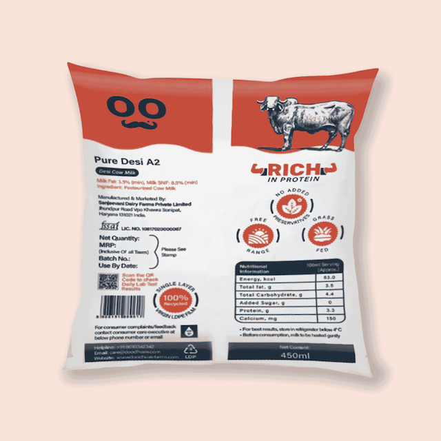 Buy Pure Desi A2 Cow Milk