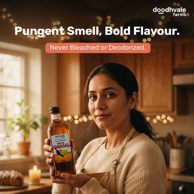 Buy Black Mustard Oil - Cold Pressed
