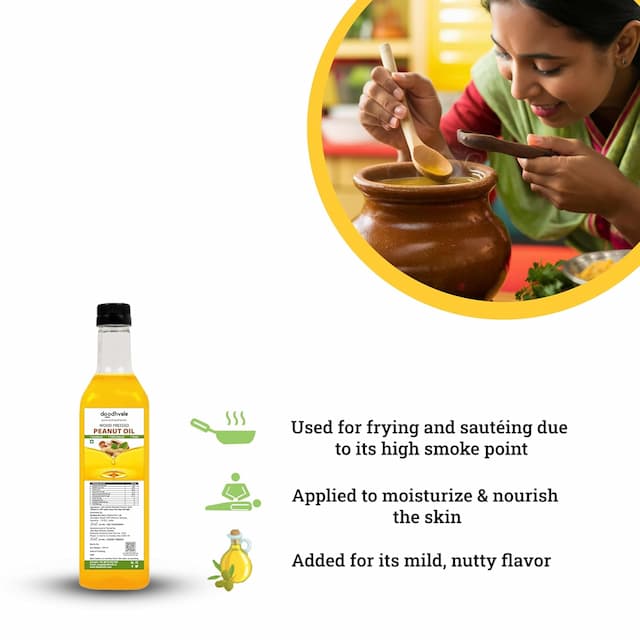 Buy Peanut Oil - Cold Pressed