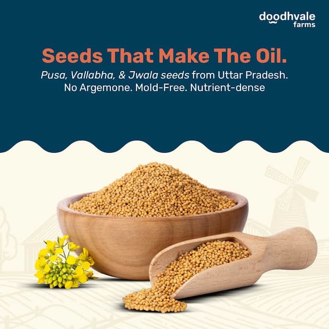 Buy Yellow Mustard Oil - Wood Pressed