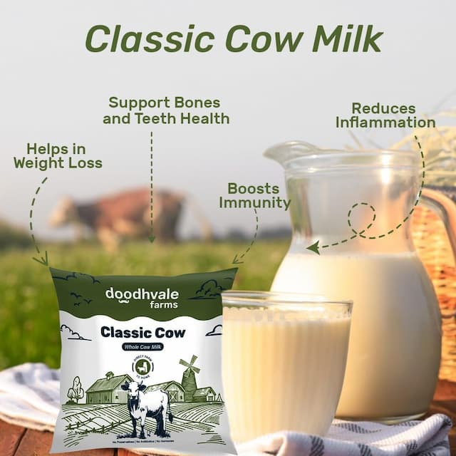 Farm Fresh Cow Milk Online