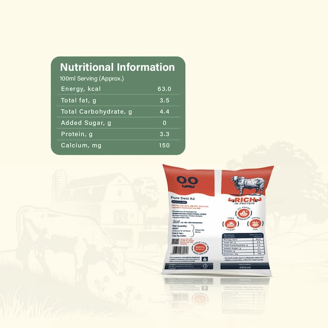 Buy Pure Desi A2 Cow Milk