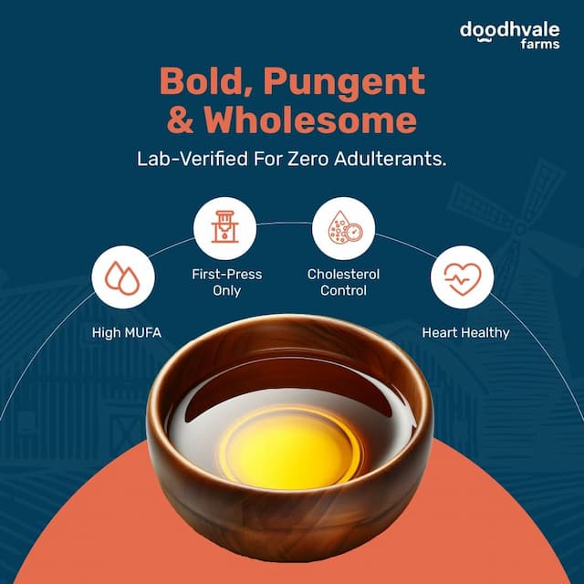 Buy Yellow Mustard Oil - Wood Pressed