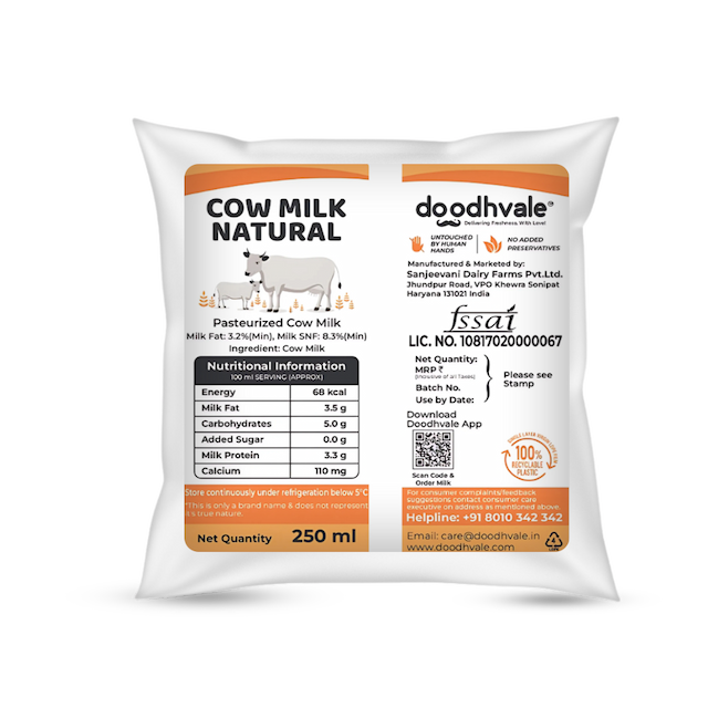 Buy Cow Milk Natural Starter Pack
