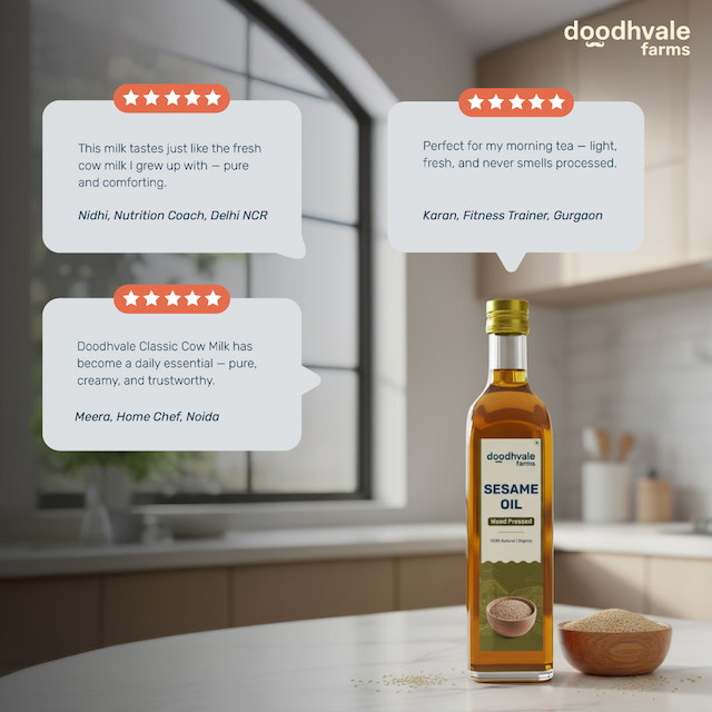 Buy Sesame Oil - Wood Pressed