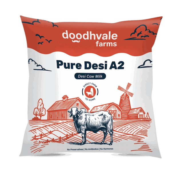 Fresh Pure Desi A2 Cow Milk Online