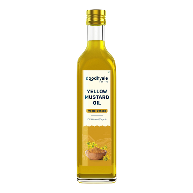 Fresh Yellow Mustard Oil - Wood Pressed Online