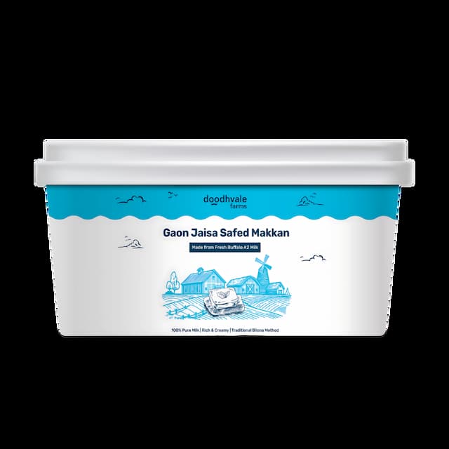 Buy Fresh White Butter (Safed Makkhan)