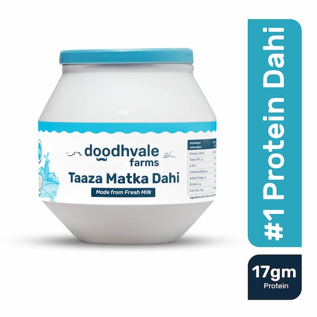 Buy Taaza Matka Dahi (2 unit Pack)