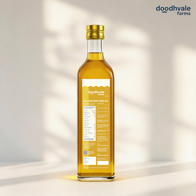 Buy Yellow Mustard Oil - Wood Pressed
