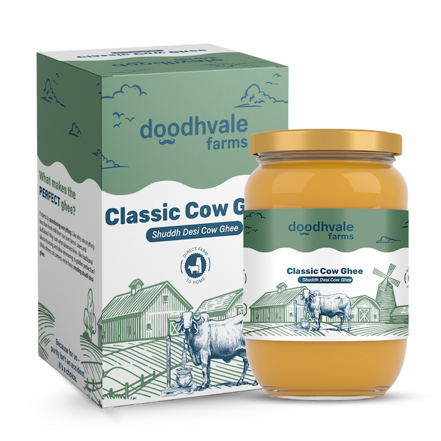 doodhvale farms Fresh Classic Cow Shuddh Bilona Ghee Online