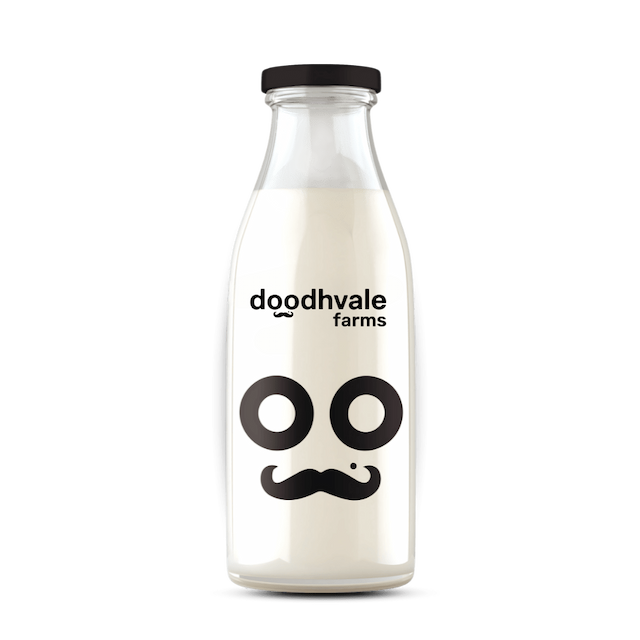 doodhvale farms Fresh Cow Milk Premium - Glass Bottle Online