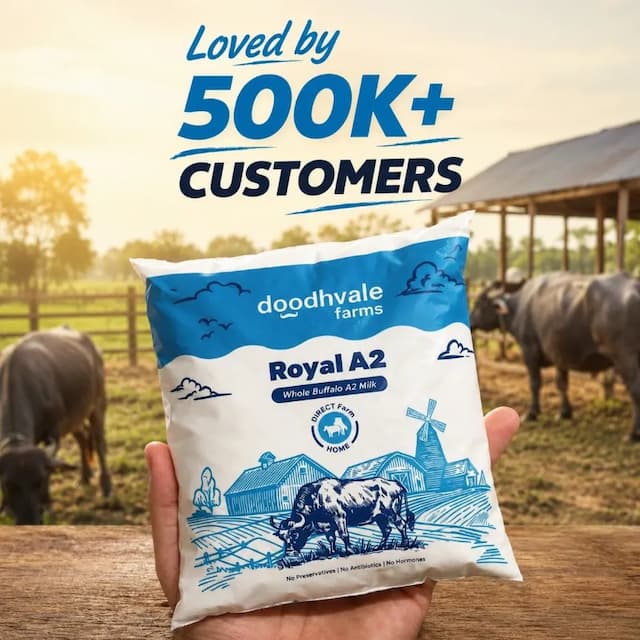 doodhvale farms Buy Royal A2 Buffalo Milk