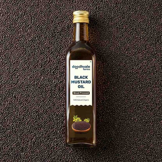 doodhvale farms Buy Black Mustard Oil - Cold Pressed