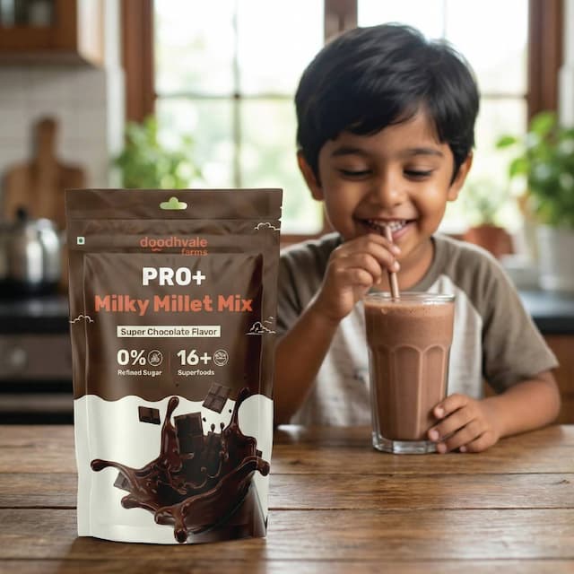 doodhvale farms Buy Pro+ Milky Millet Mix - Super Chocolate Flavour